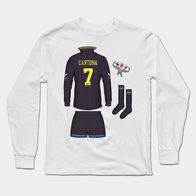 Cantona Long Sleeve T-Shirt by Alpower81